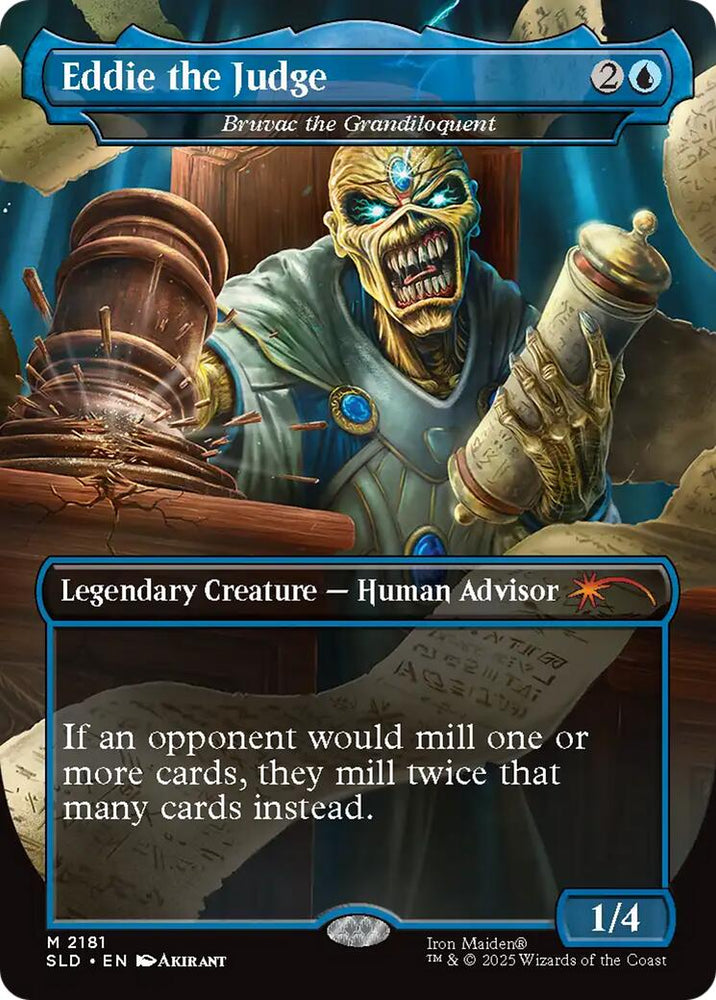 Eddie the Judge - Bruvac the Grandiloquent [Secret Lair Drop Series]