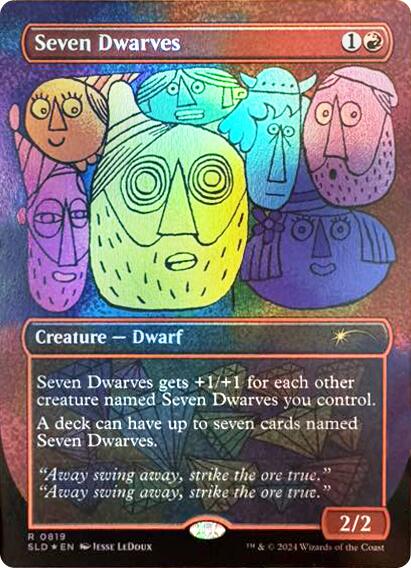 Seven Dwarves (0819) [Secret Lair Drop Series]