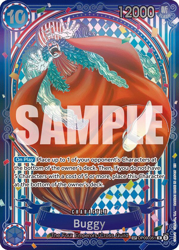 Buggy (OP09-051) (SP) [The Azure Sea's Seven]