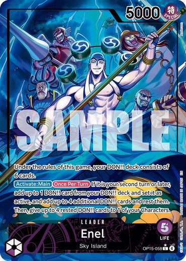 Enel (Alternate Art) [Adventure on Kami's Island]