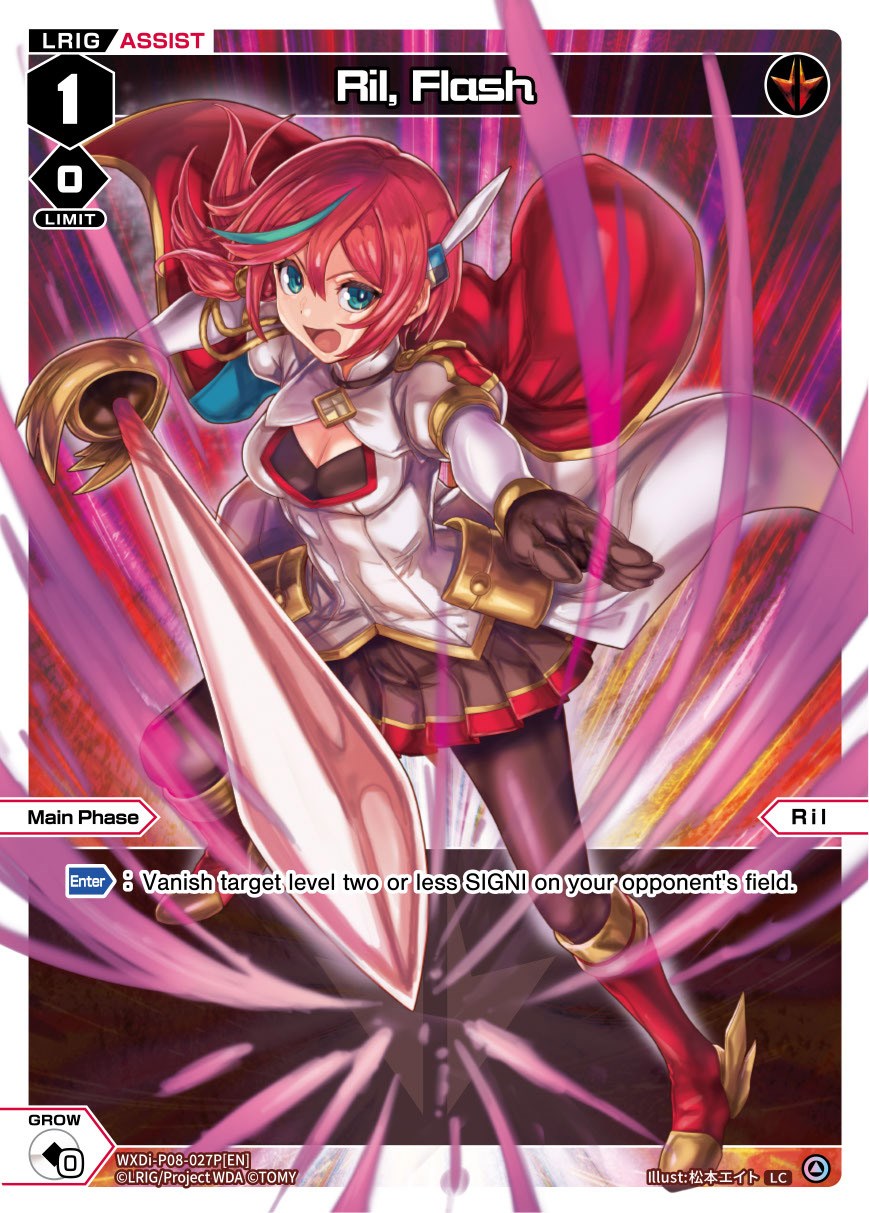 Ril, Flash (Parallel Foil) (WXDi-P08-027P[EN]) [Spread Diva]