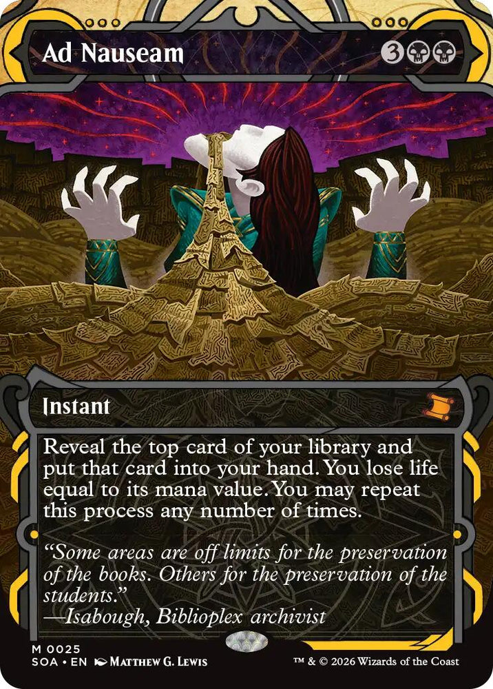 Ad Nauseam [Secrets of Strixhaven: Mystical Archive]