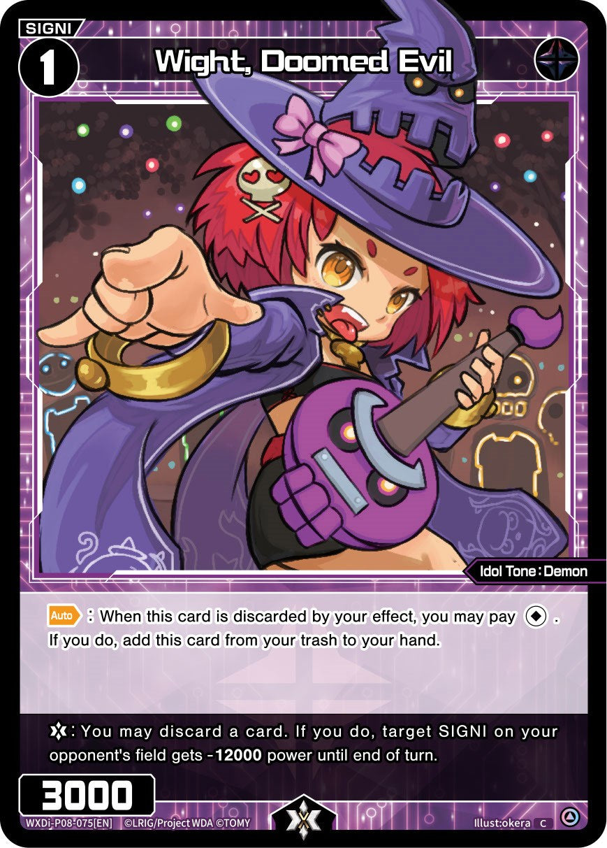 Wight, Doomed Evil (WXDi-P08-075[EN]) [Spread Diva]