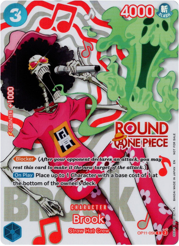 Brook (Round 1 Promo) [One Piece Promotion Cards]