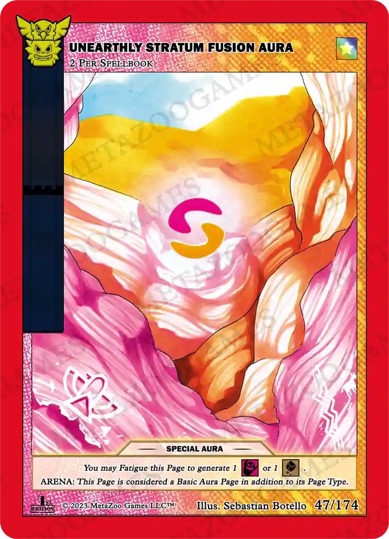 Unearthly Stratum Fusion Aura [Native: First Edition]
