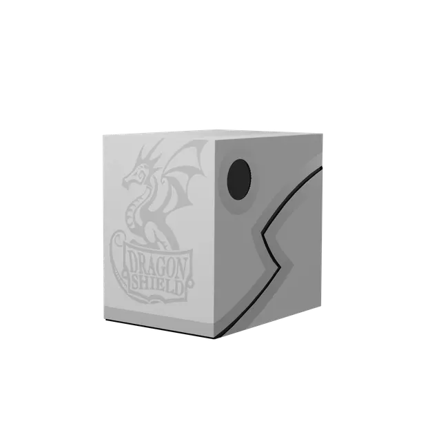 Dragon Shield: Double Shell - Ashen White
