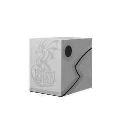 Dragon Shield: Double Shell - Ashen White