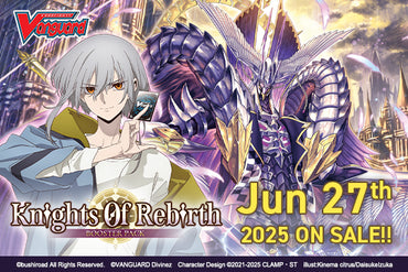 【VGE-DZ-BT08】 Cardfight!! Vanguard Booster Pack 08: Knights 0f Rebirth