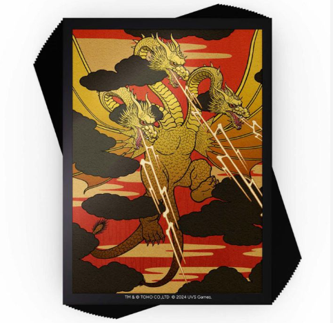 UniVersus CCG: Godzilla - King Ghidorah Art Sleeves