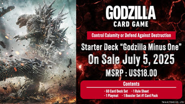 Godzilla Card Game - Starter Deck "Heisei Series" & "Godzilla Minus One" [Pre-Order]