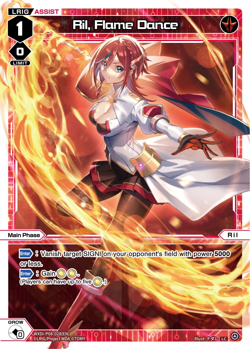 Ril, Flame Dance (WXDi-P08-028[EN]) [Spread Diva]