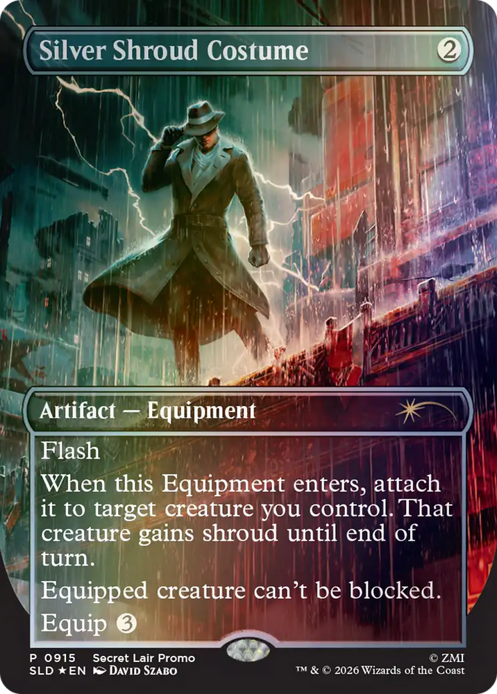Silver Shroud Costume [Secret Lair Drop Series]