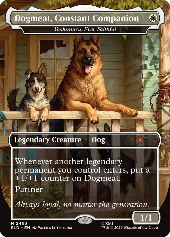 Dogmeat, Constant Companion - Yoshimaru, Ever Faithful [Secret Lair Drop Series]