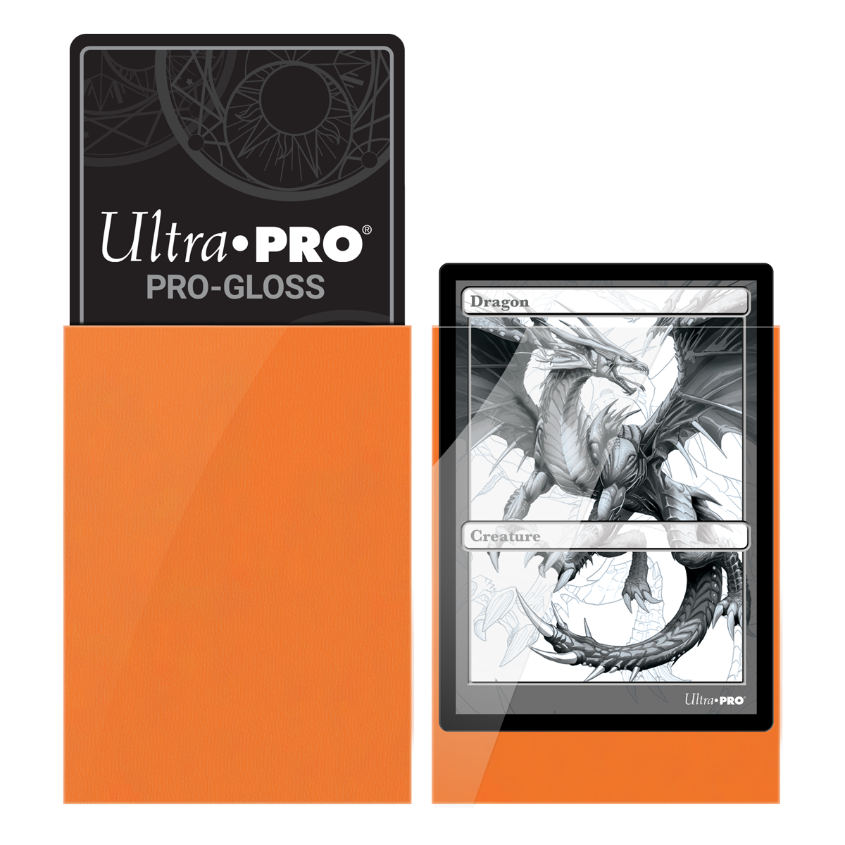 Ultra PRO: Standard 50ct Sleeves - PRO-Gloss (Orange)