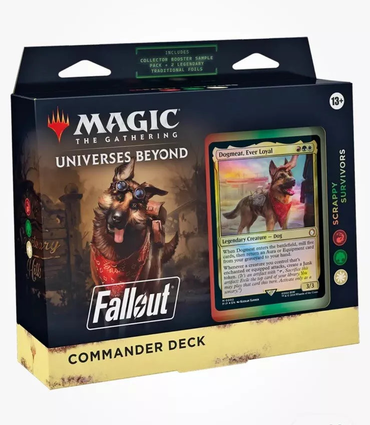 Magic: The Gathering Fallout Commander Deck - Universes Beyond: Scrappy Survivors
