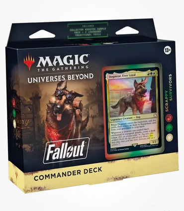 Magic: The Gathering Fallout Commander Deck - Universes Beyond: Scrappy Survivors