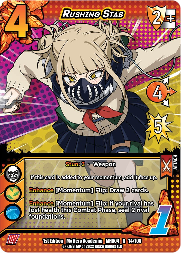 Rushing Stab [League of Villains Unlimited]