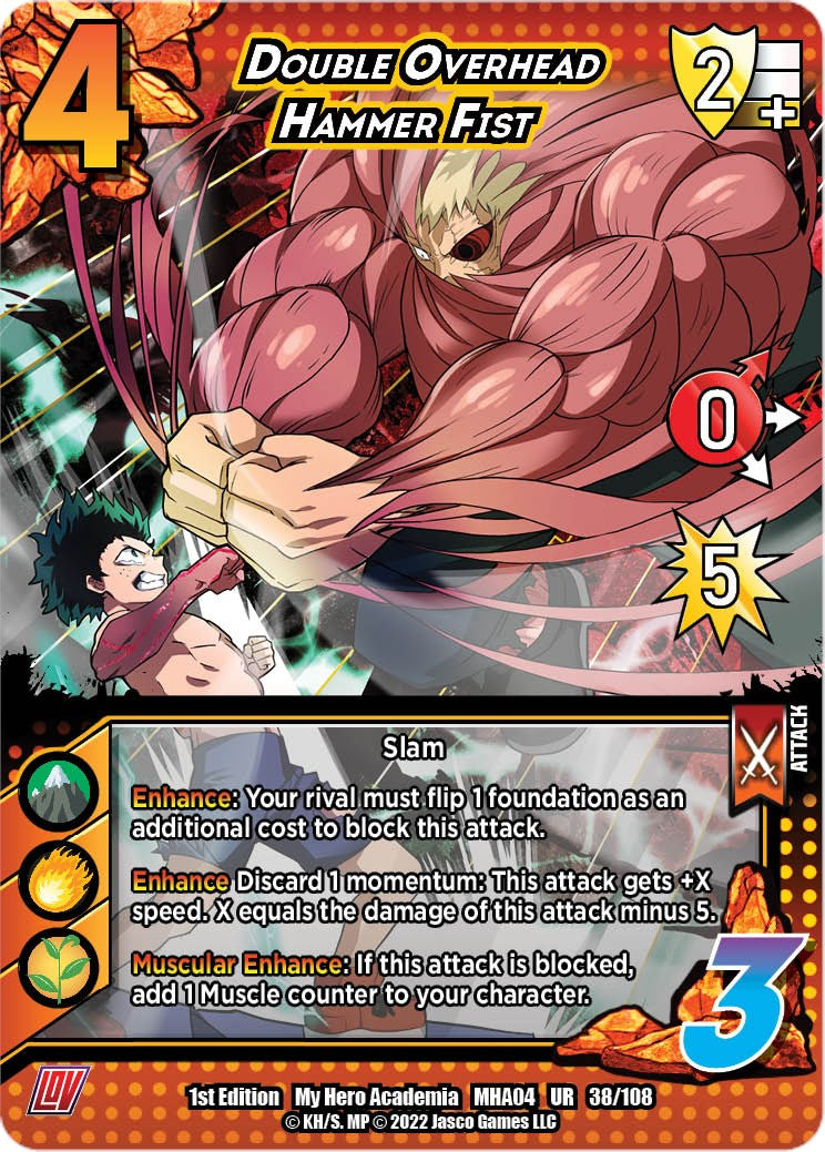 Double Overhead Hammer Fist [League of Villains Unlimited]