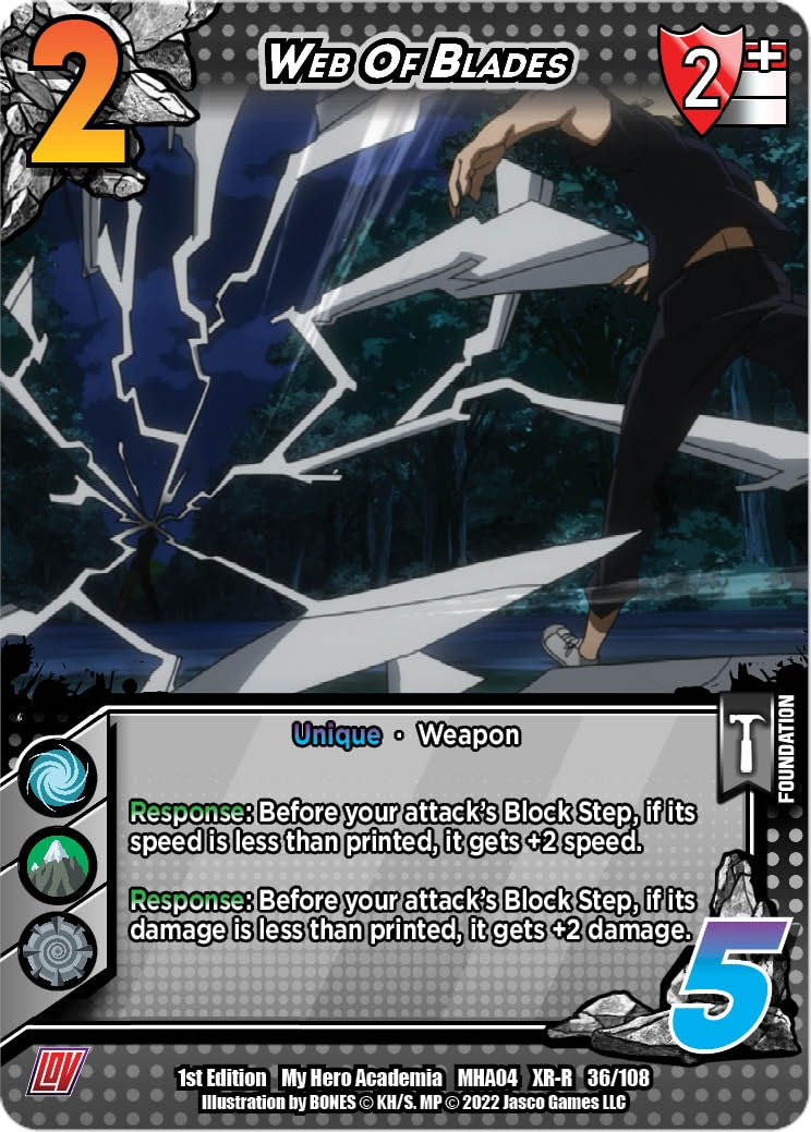 Web Of Blades (XR) [League of Villains Unlimited]