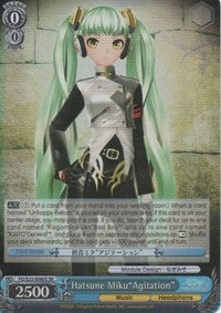 Hatsune Miku"Agitation" (PD/S22-E080S SR) [Hatsune Miku -Project DIVA- f]