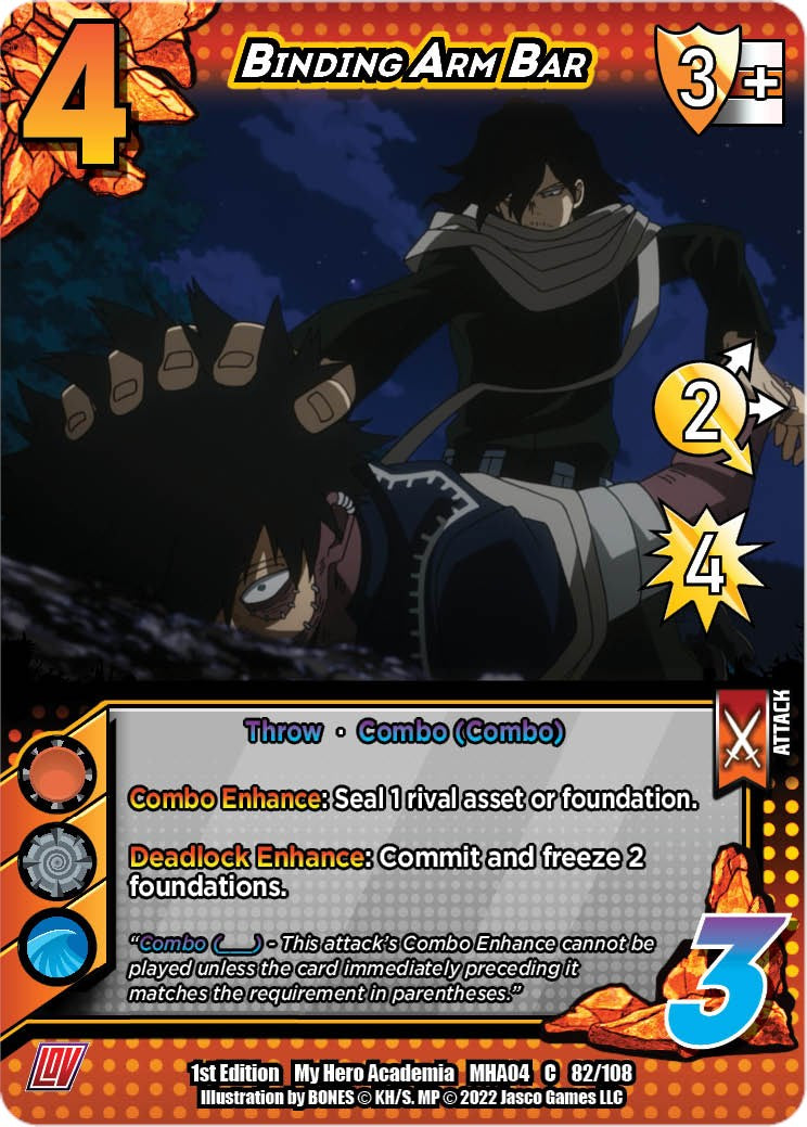 Binding Arm Bar [League of Villains]