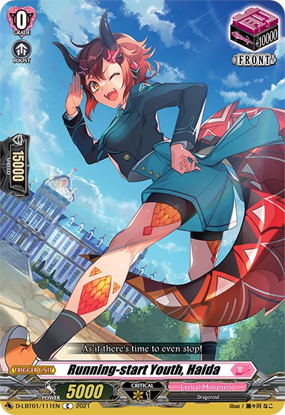 Running-start Youth, Haida (D-LBT01/111EN) [Lyrical Melody]
