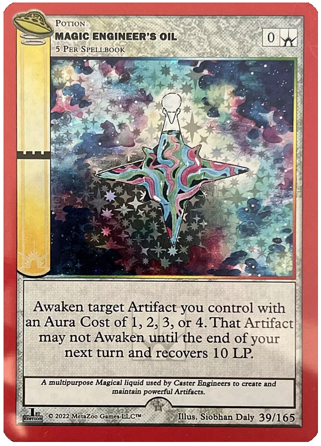 Magic Engineers Oil [Cryptid Nation: UFO First Edition]